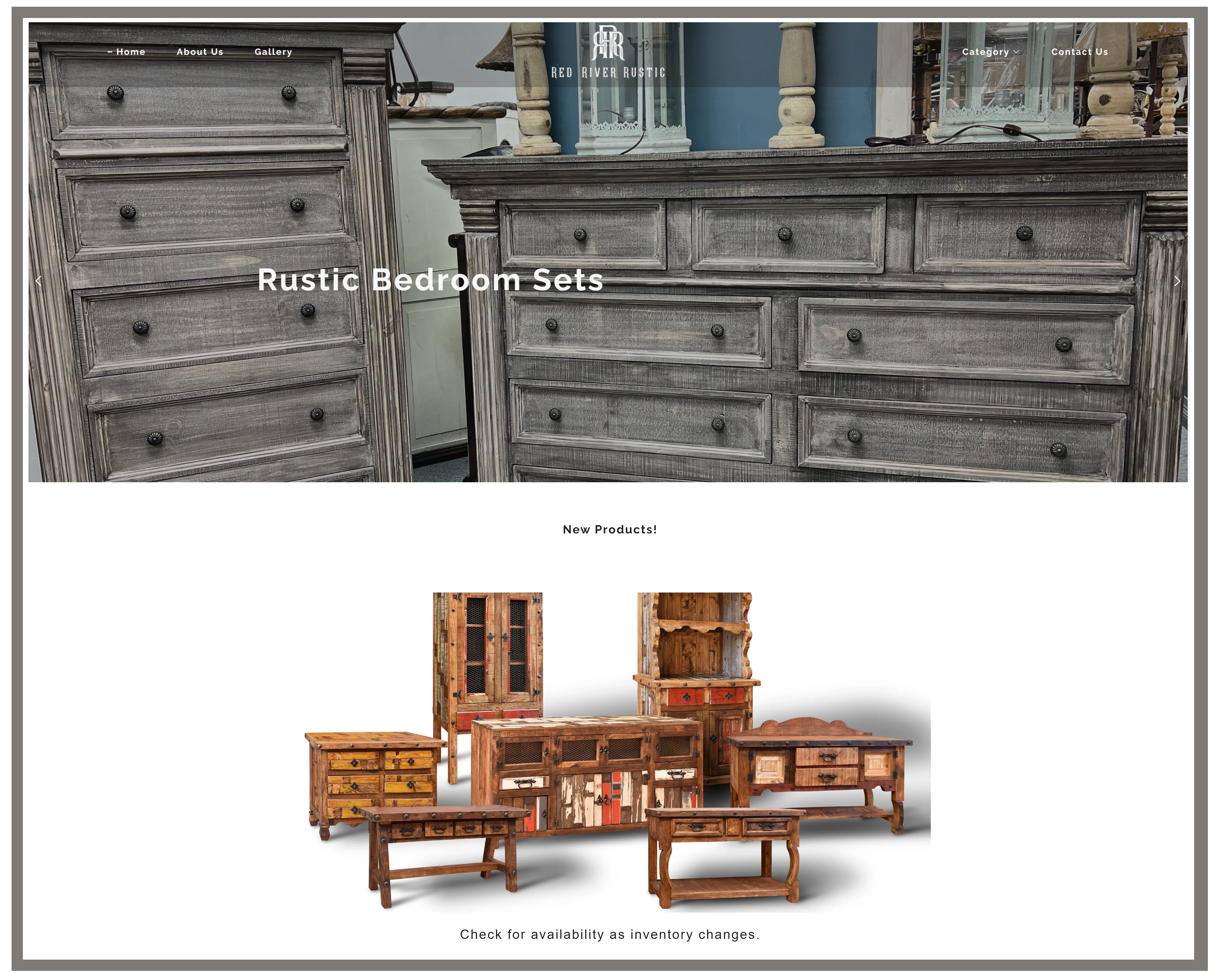 Redriverrustic Furniture 