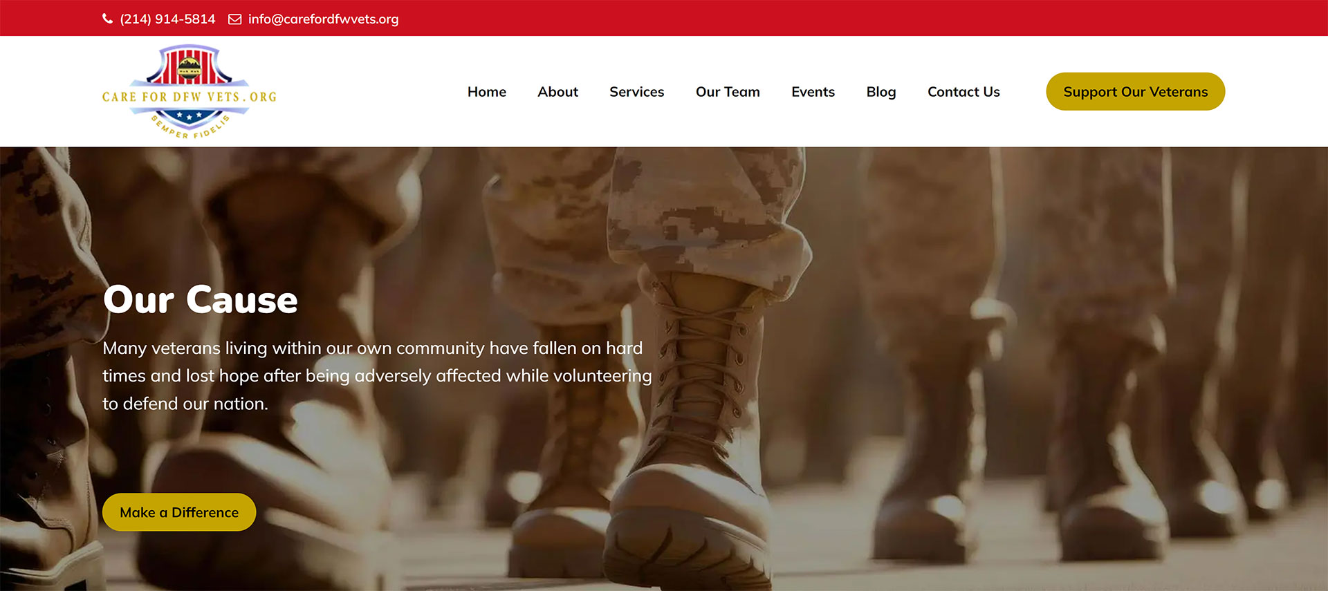 Care For DFW Vetsorg