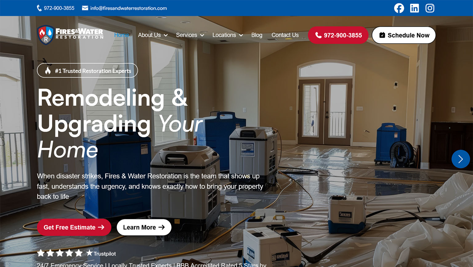 Fires And Water Restoration