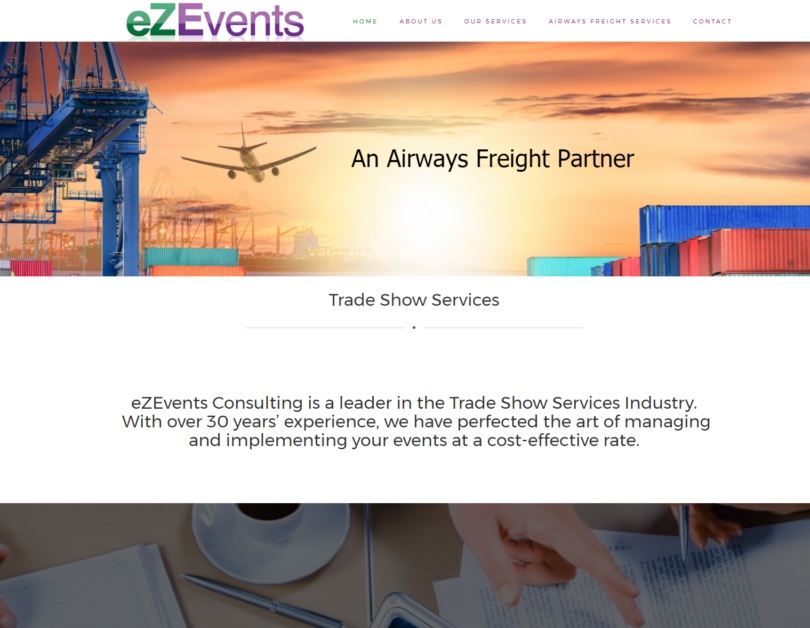 Small Business Help Ezevents Website