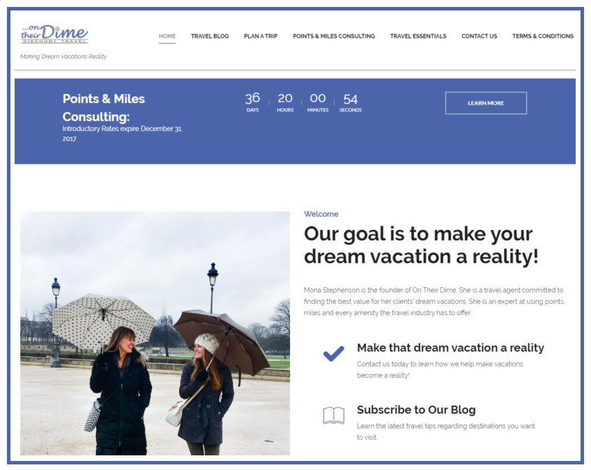 Marketing Consulting For Travel Agent