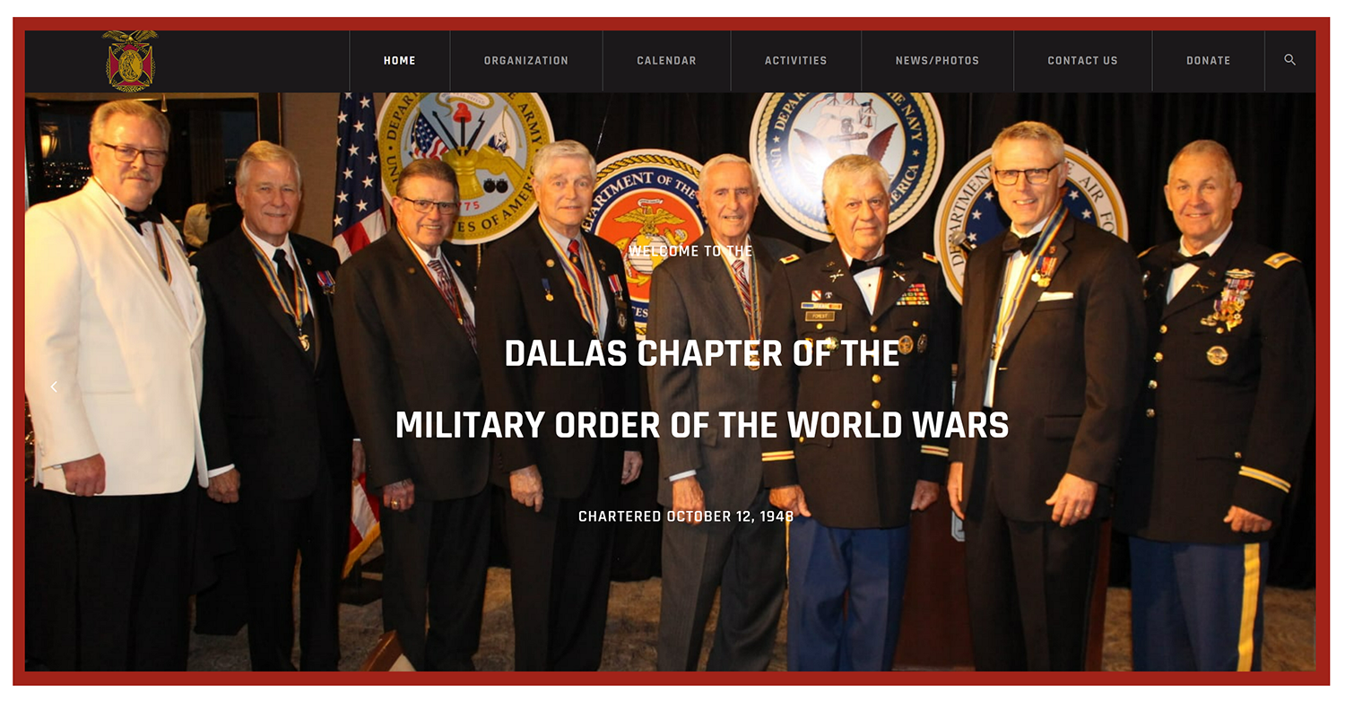Dallas Chapter Of The Military Order Of The World Wars